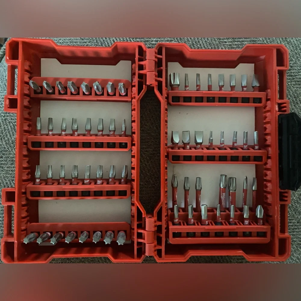Milwaukee Shockwave Impact Duty Driver Bit Set 44Pc & 62pc Two Set!